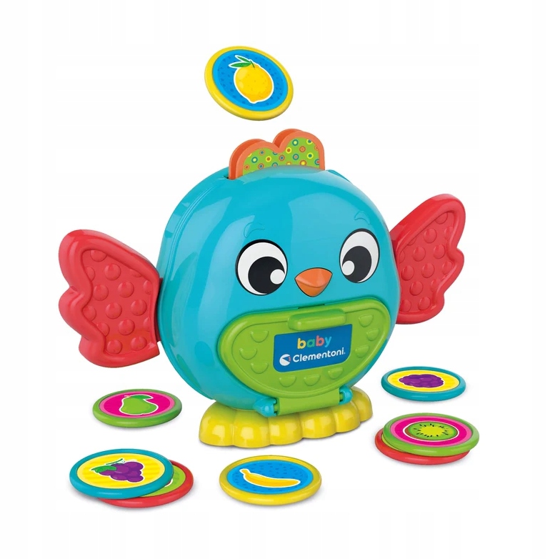 CLE BABY Ptaszek skarbonka 17577 – Zabawna skarbonka dla najmłodszych