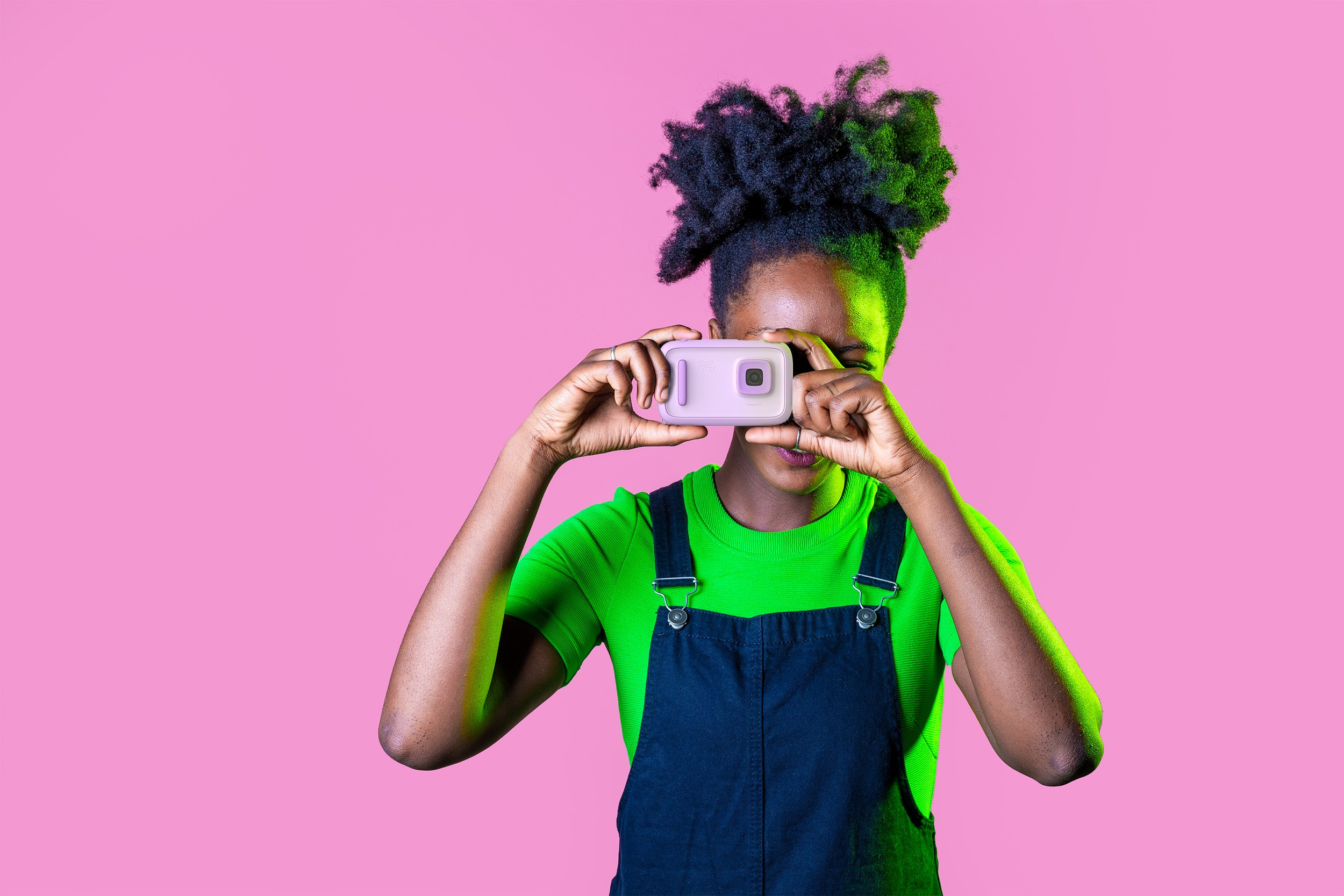 Funkcja selfie z regulowanym oświetleniem