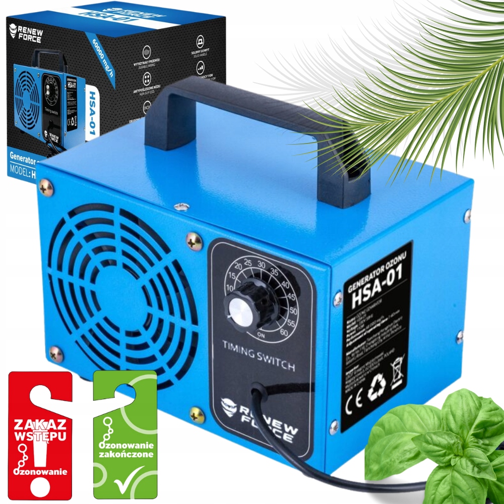 Generator Ozonu HSA-01 – Skuteczne oczyszczanie powietrza w Twoim domu