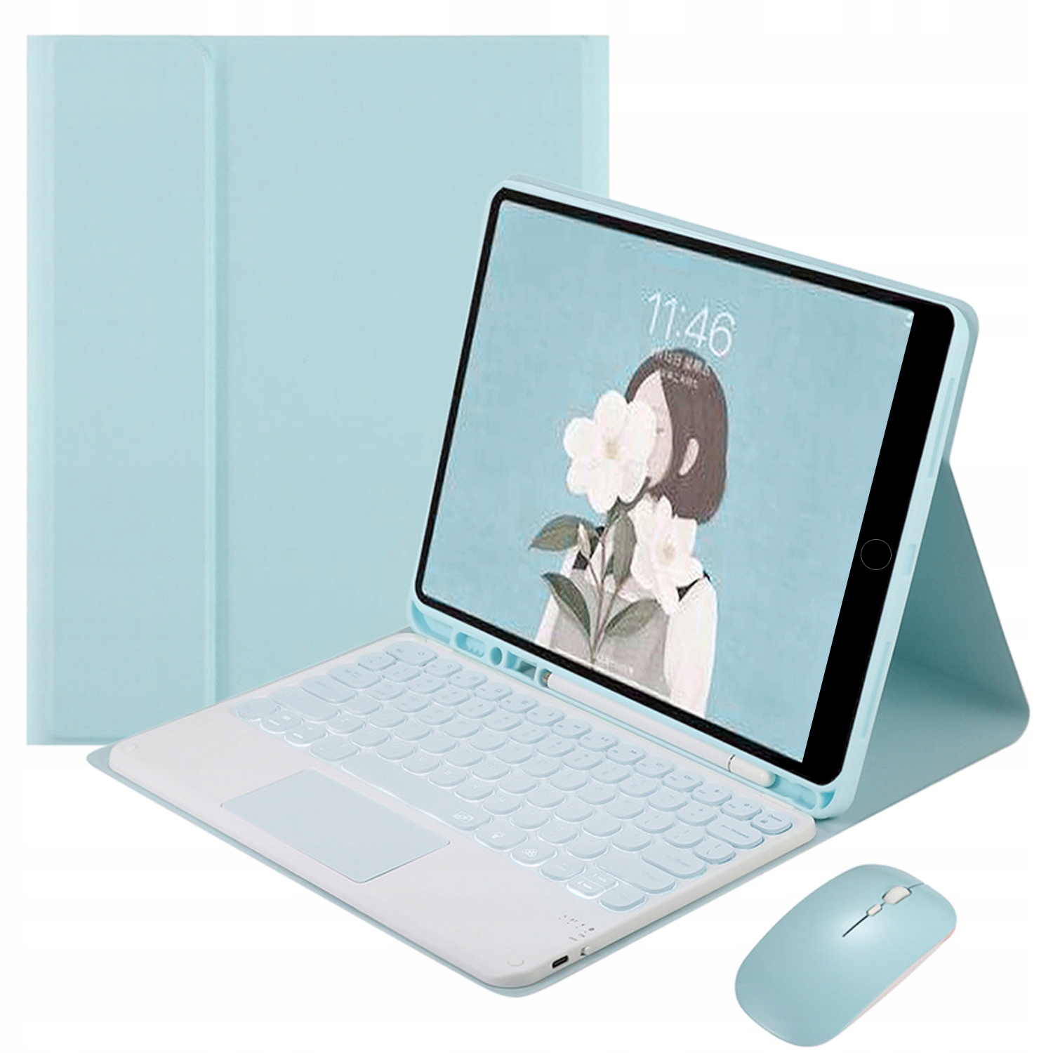 Etui z klawiaturą ColorMouse do Apple iPad 7/8/9 CTM102 – Funkcjonalność i styl w jednym