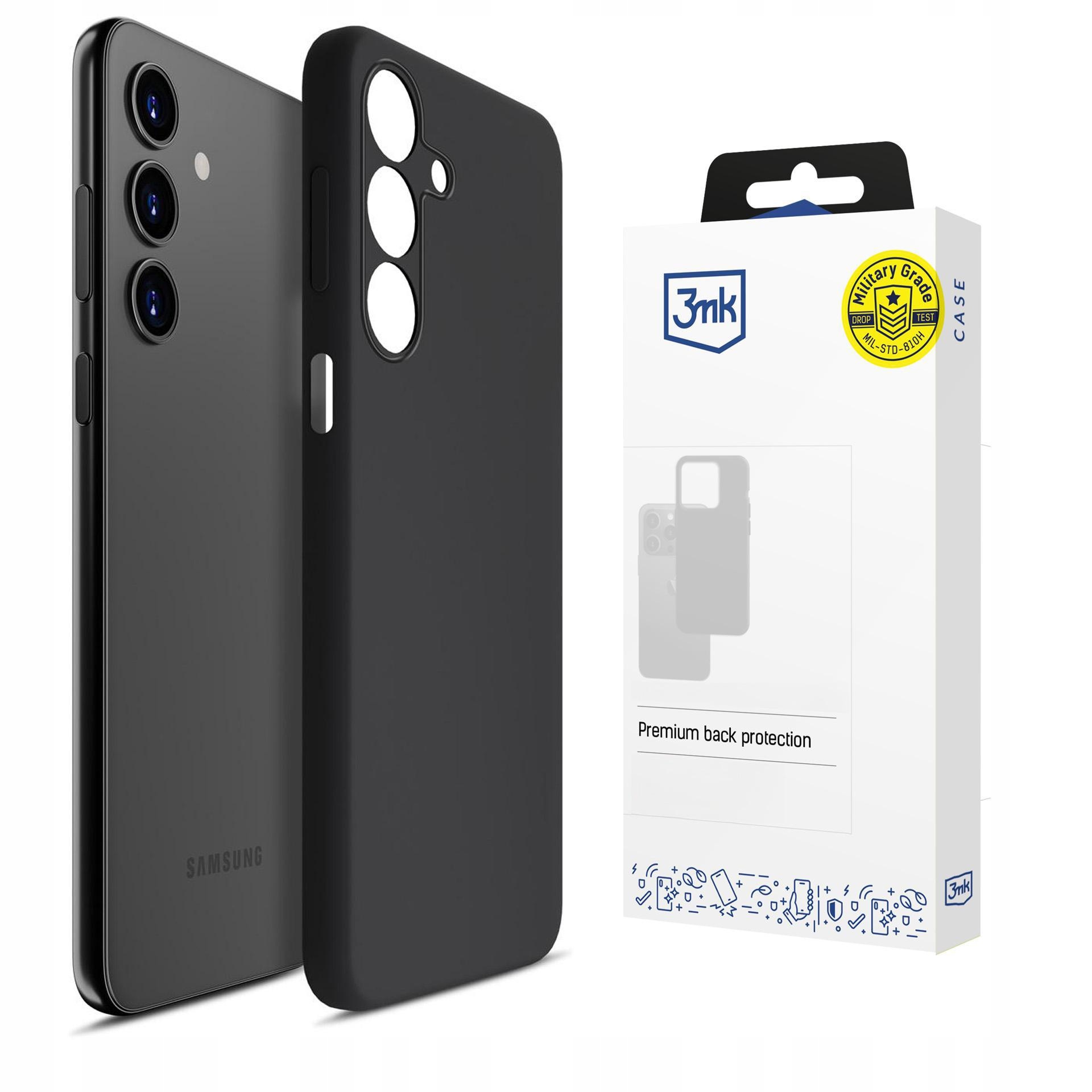 Samsung Galaxy A25 5G – Etui 3mk Hardy Mellow Case Black – Doskonała ochrona dla Twojego smartfona