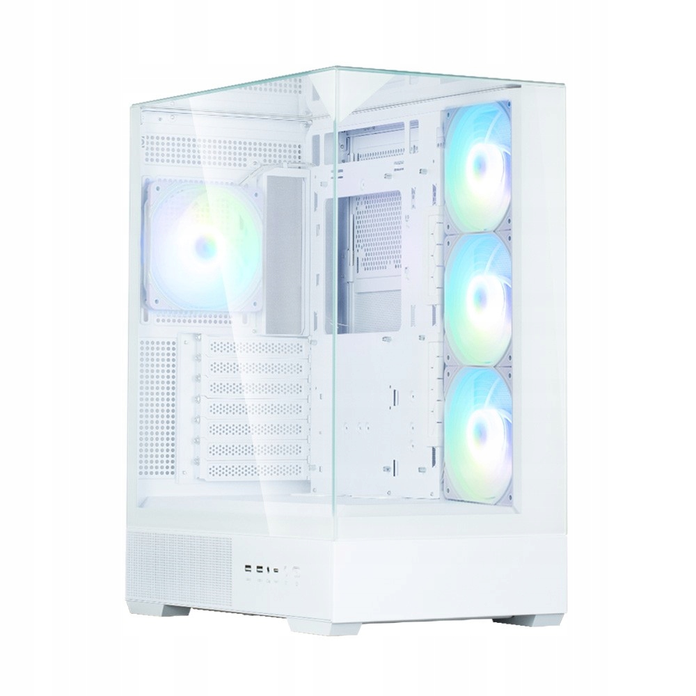 Obudowa P40 Prism Plus White – Nowoczesny design dla Twojego komputera