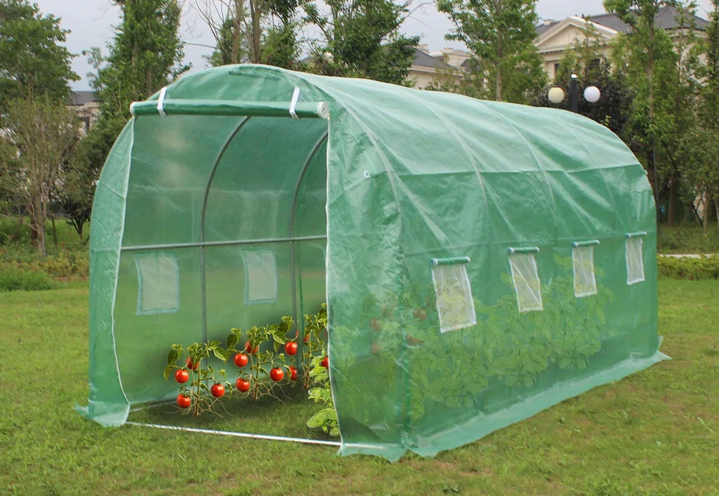 Tunel ogrodowy foliowy szklarnia warzywniak 400X200X200 cm 19 mm zielony – Idealne rozwiązanie dla Twojego ogrodu