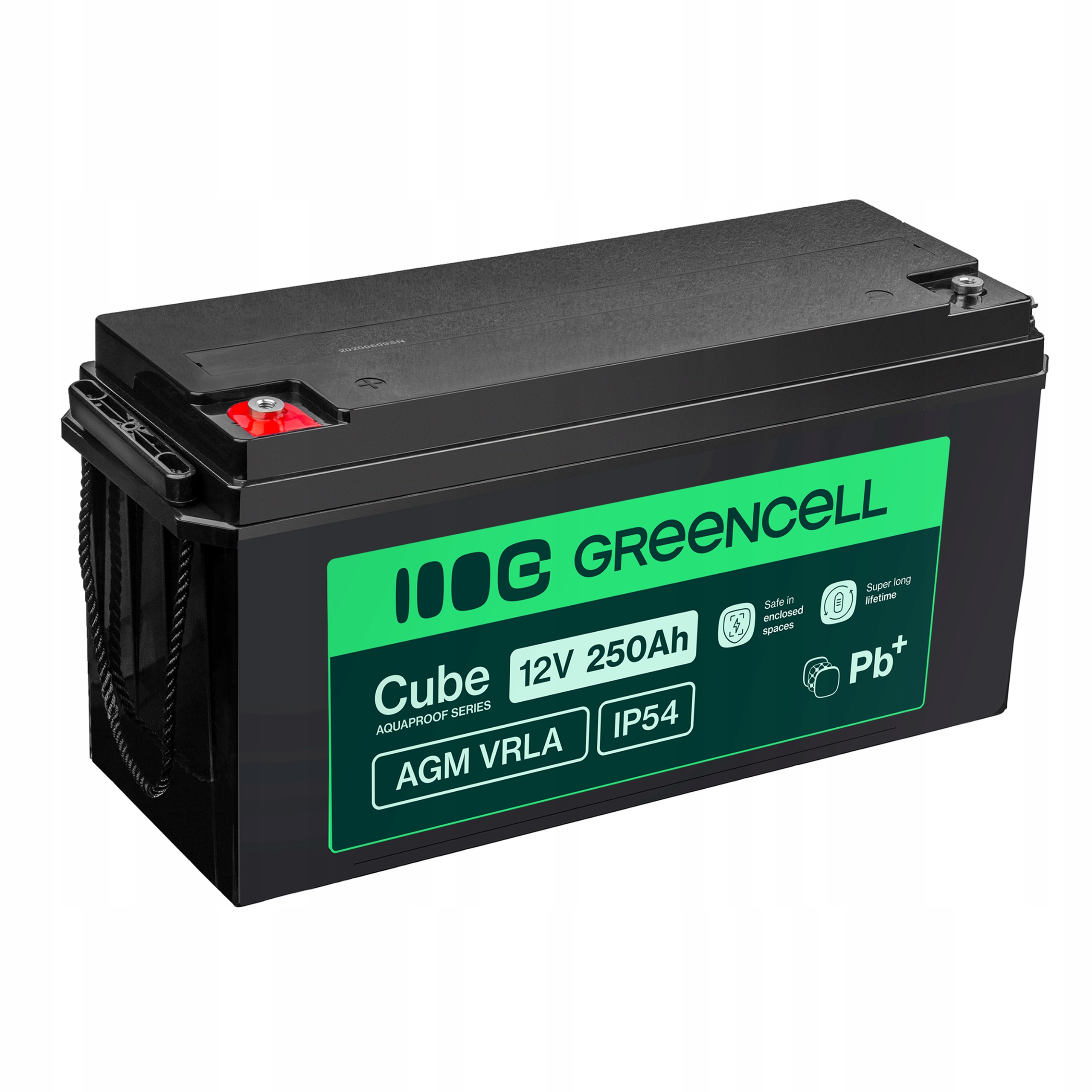 Akumulator AGM VRLA 12V 250Ah IP54 Green Cell – Wydajność i niezawodność dla Twojej firmy
