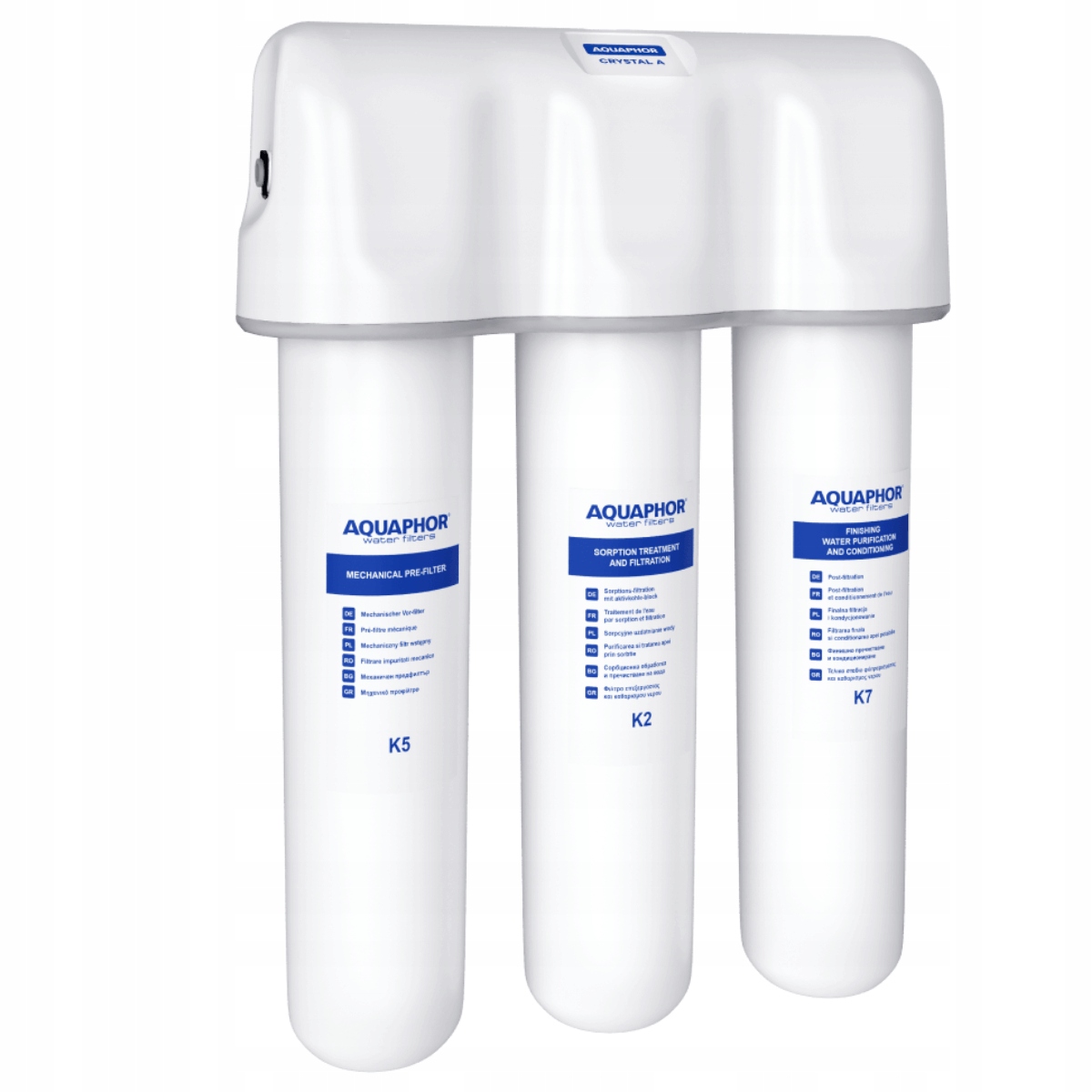 Wkłady wymienne K5, K2 i K7 – skuteczna filtracja na każdym etapie