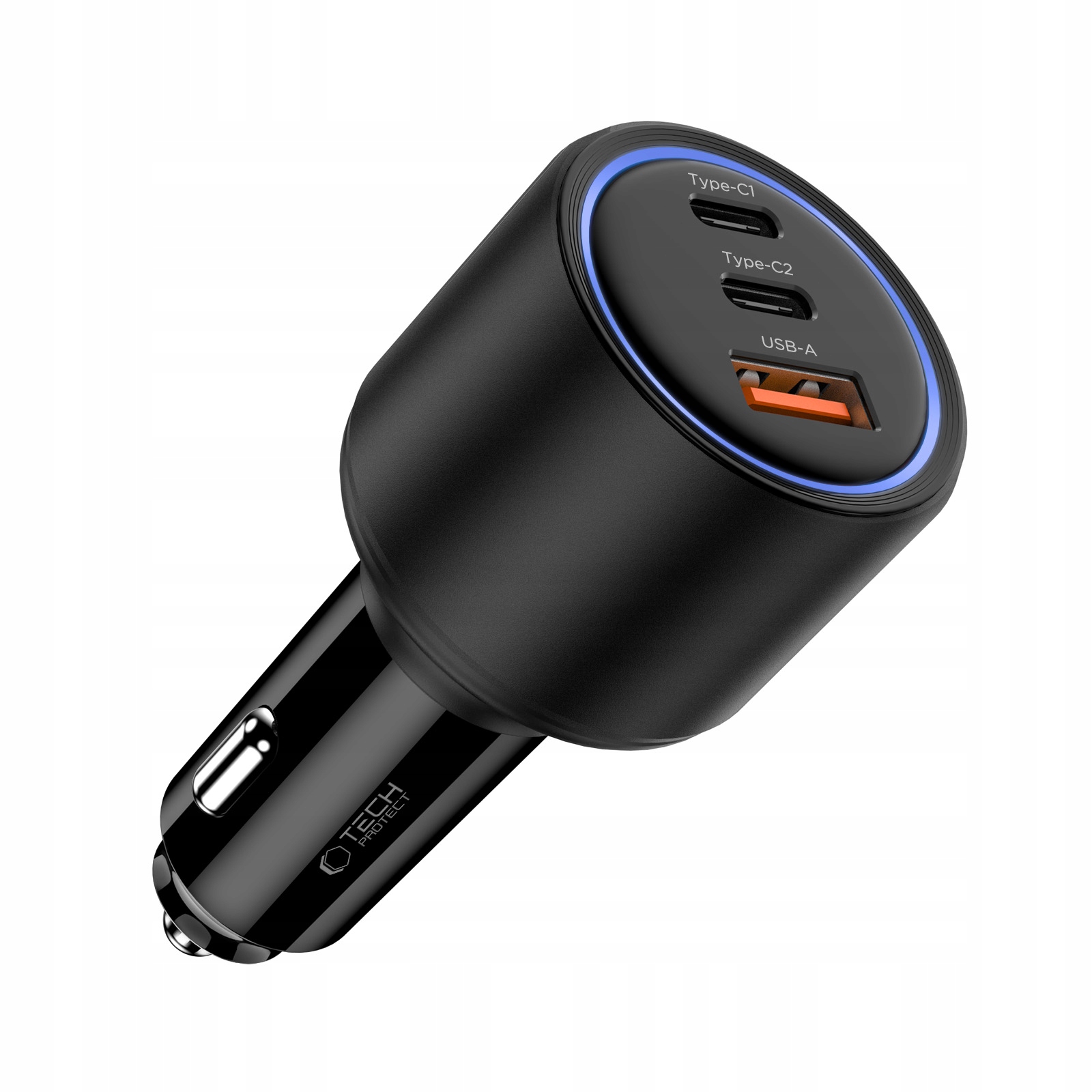 Trzy porty: 2x USB-C i 1x USB-A dla maksymalnej wszechstronności