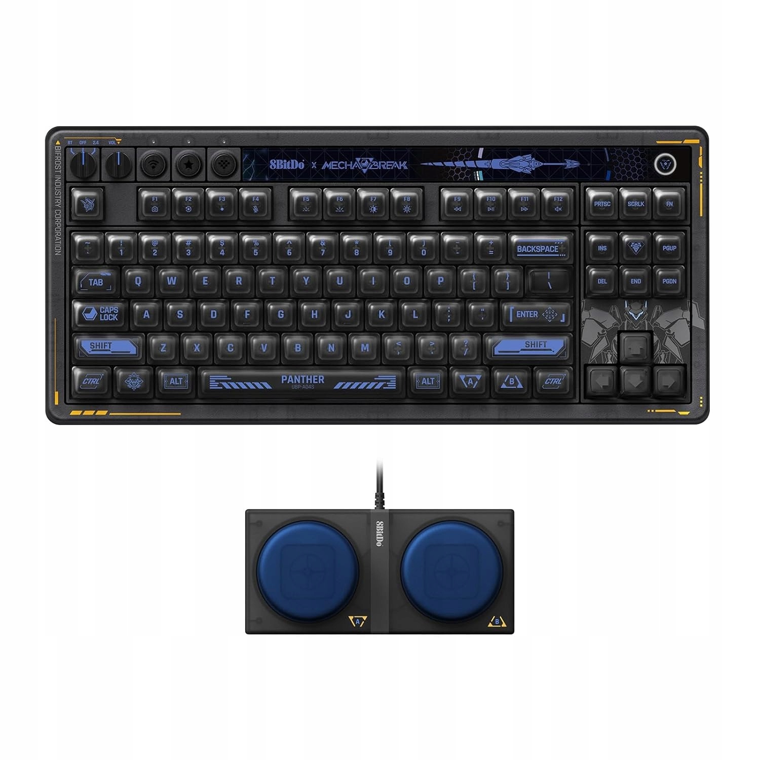 8BitDo Mechanical Keyboard Mecha Break Edition – Klawiatura stworzona dla graczy