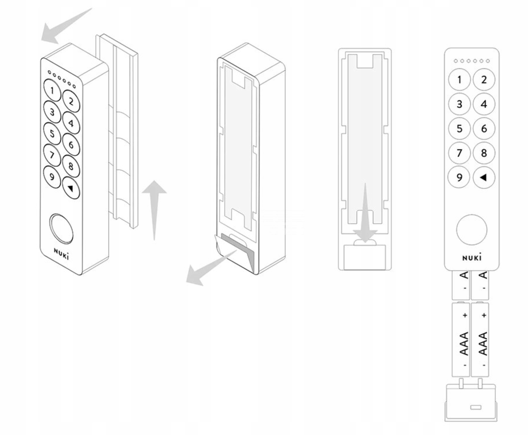 Łatwy montaż i zasilanie bezprzewodowe