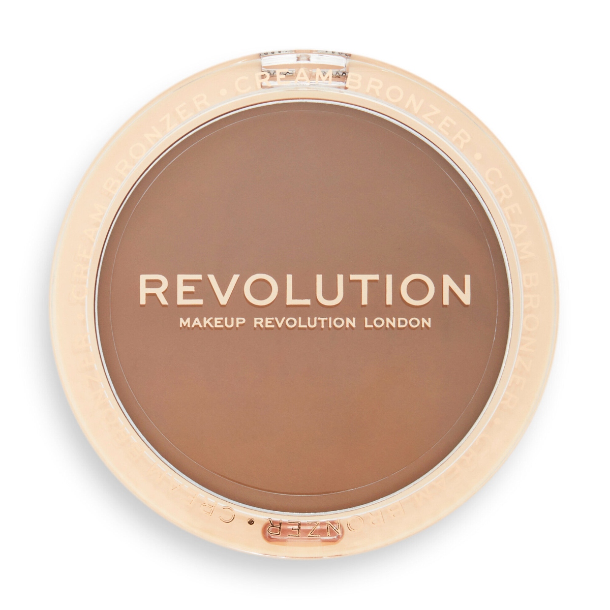 Makeup Revolution Ultra Cream Bronzer Puder brązujący do twarzy - Light 15g – Idealny do konturowania