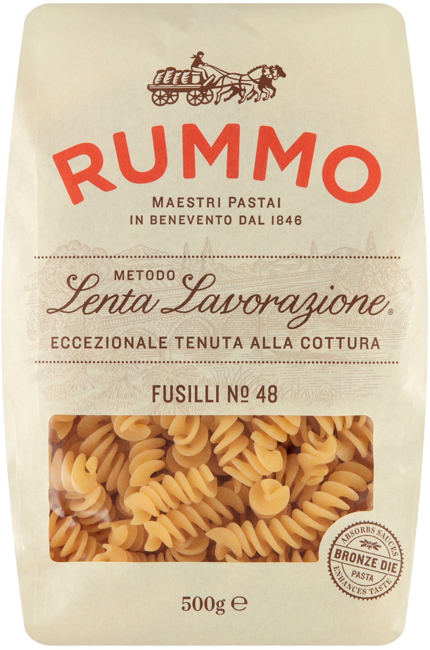 Makaron fusilli n.48 500g - Rummo – Idealny wybór do Twojej kuchni