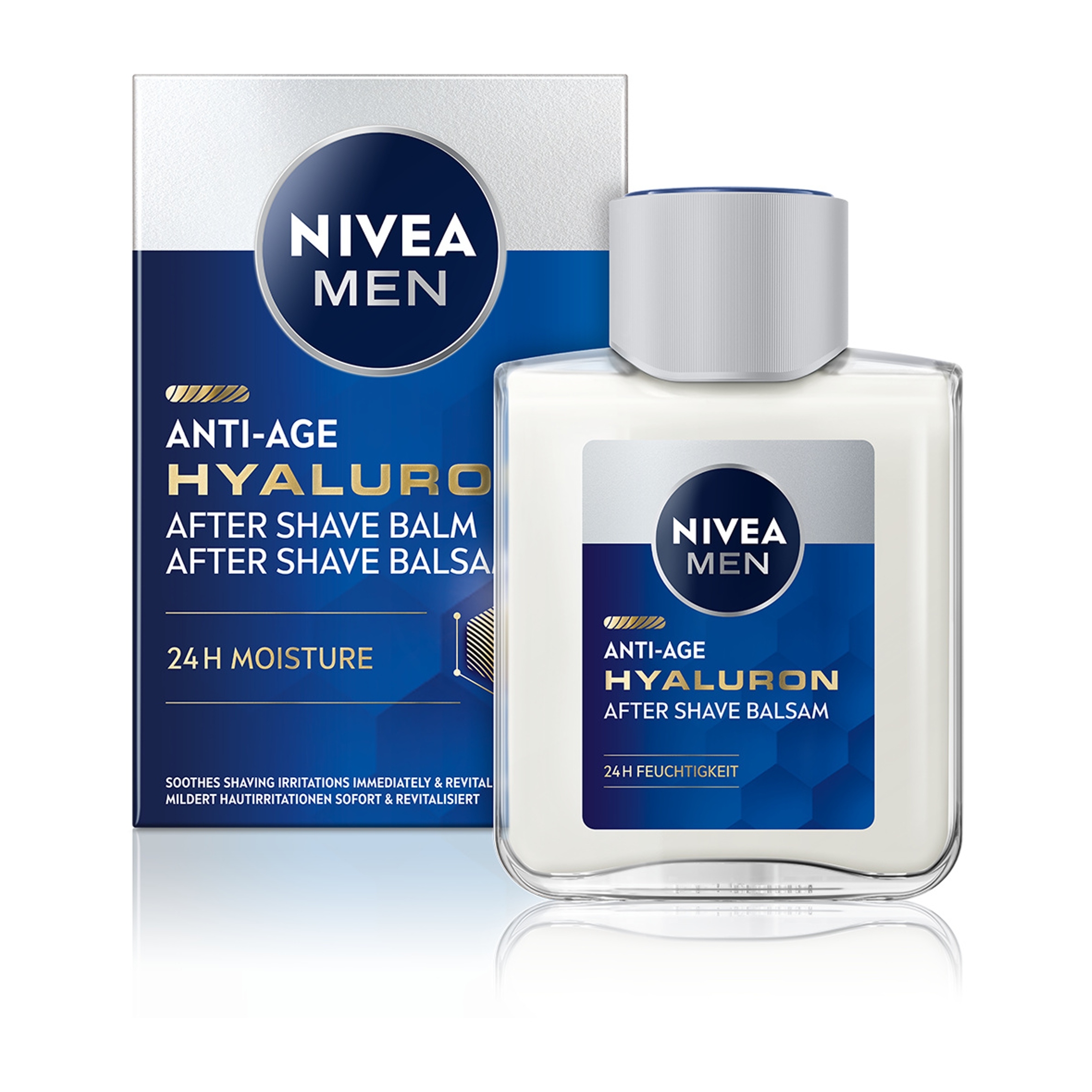 Nivea Men Anti-Age Hyaluron Przeciwzmarszczkowy Balsam po goleniu 100ml – Twoja skóra zasługuje na najlepszą pielęgnację