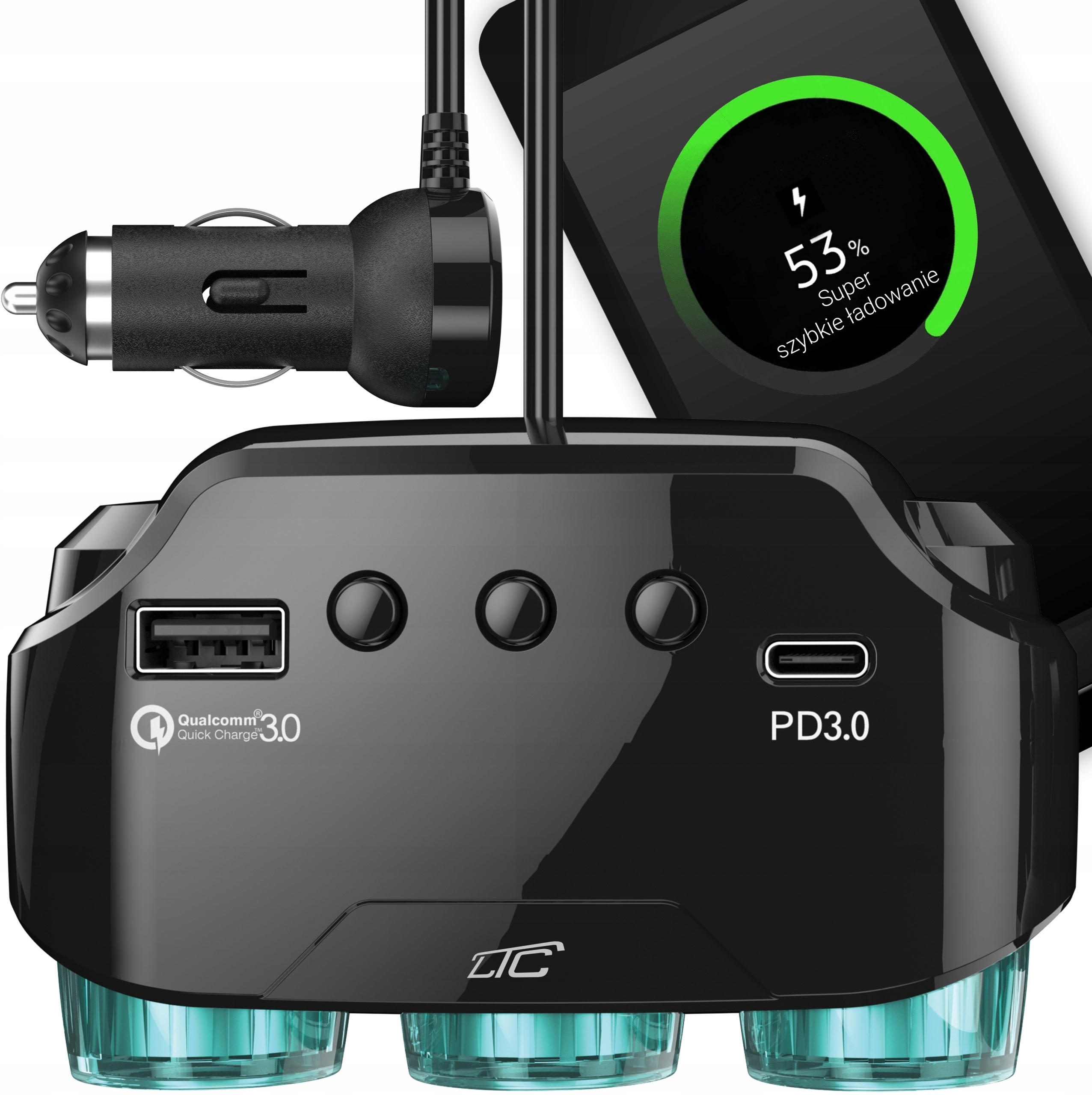 Szybkie ładowanie USB i Power Delivery