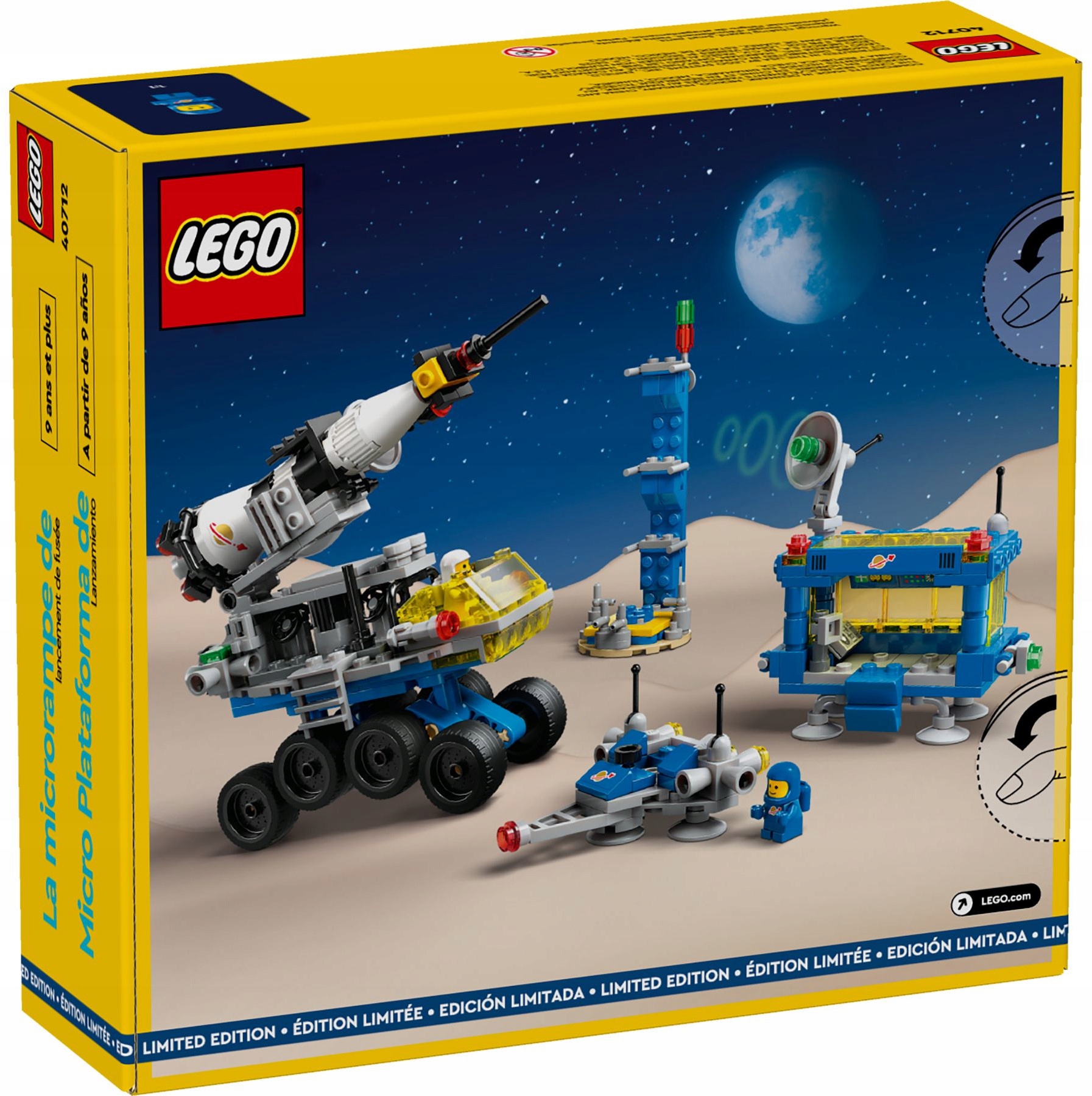 Klocki LEGO Promocyjne 40712 – Stanowisko startowe mikrorakiety