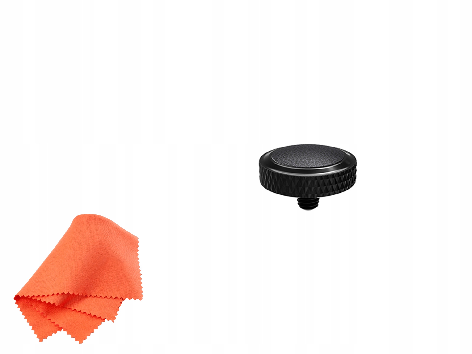 Pilot/wężyk spustowy JJC Przycisk spustu migawki JJC SRB Deluxe Soft Czarno - Czarny – Wygodne i eleganckie rozwiązanie dla fotografów