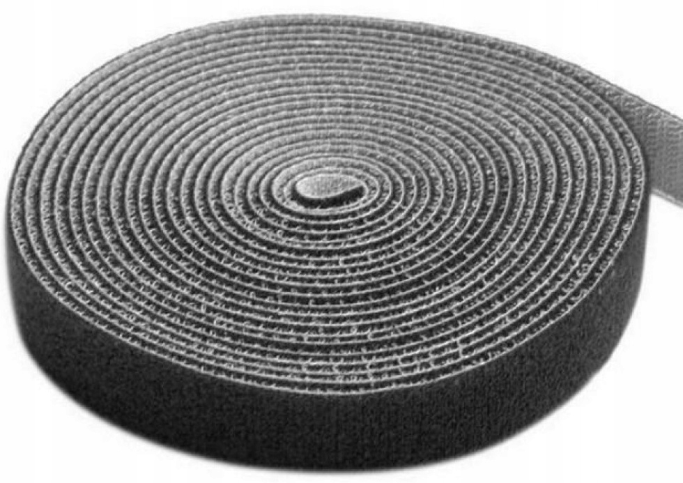 Mocna Opaska Kablowa Taśma Rzepowa 10m x 20mm Techly – Idealne rozwiązanie do organizacji kabli