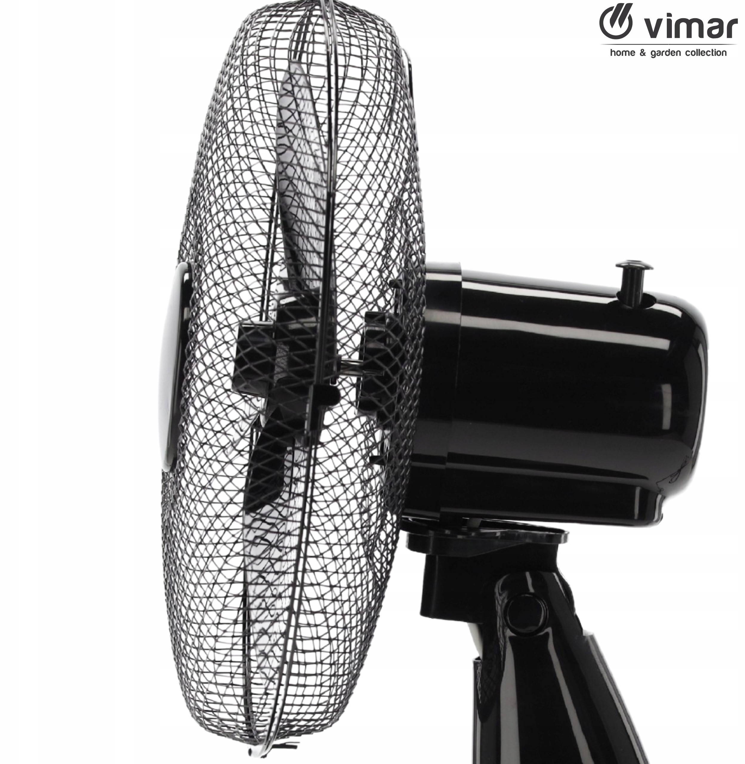Wentylator biurkowy 30cm czarny – Idealne rozwiązanie na gorące dni