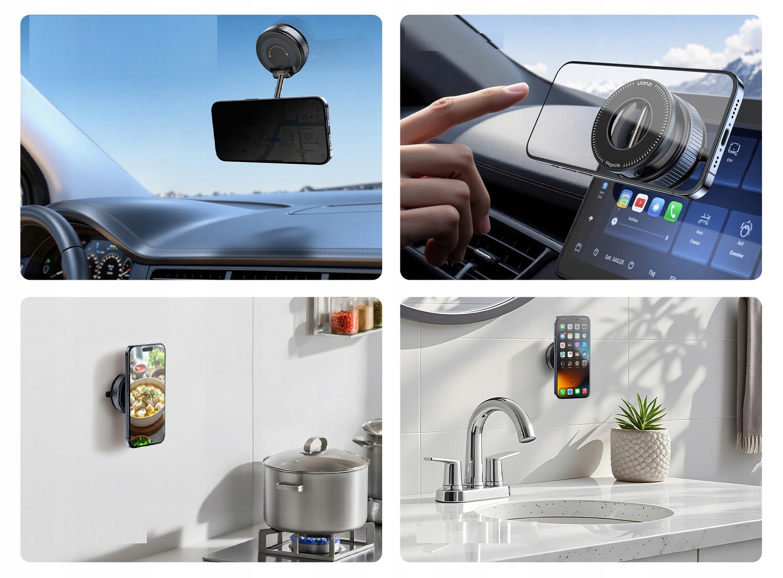 Uniwersalne zastosowanie na różnych gładkich powierzchniach