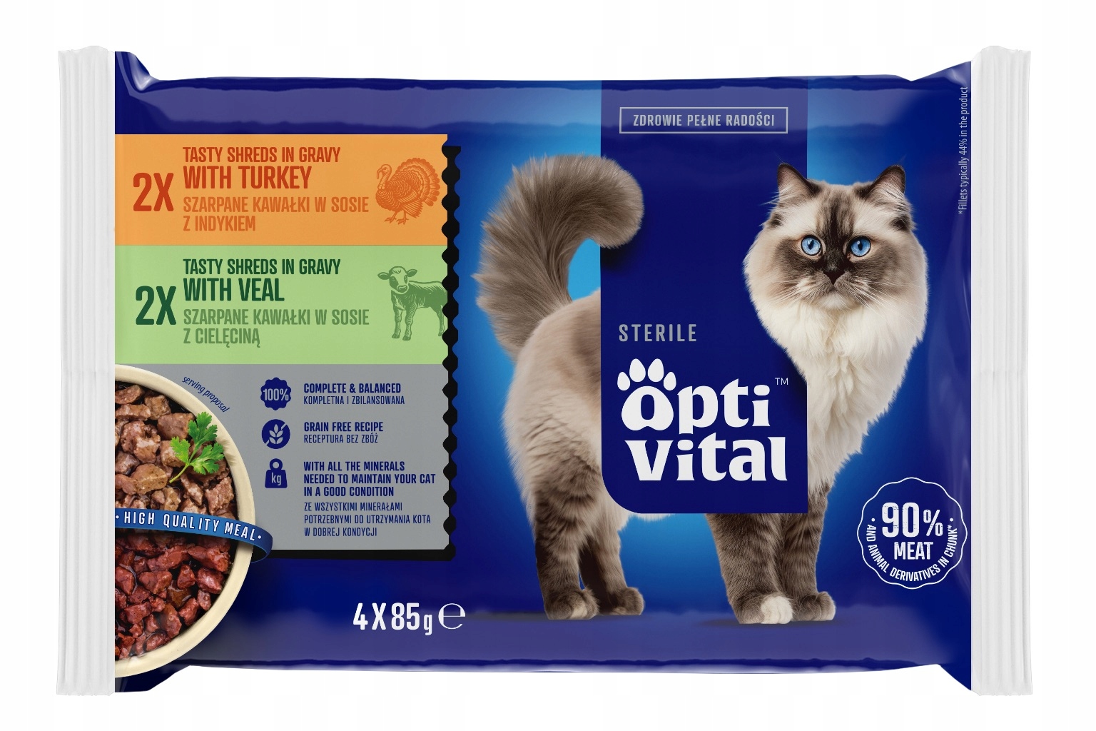 Łatwe porcjowanie dzięki wygodnym saszetkom