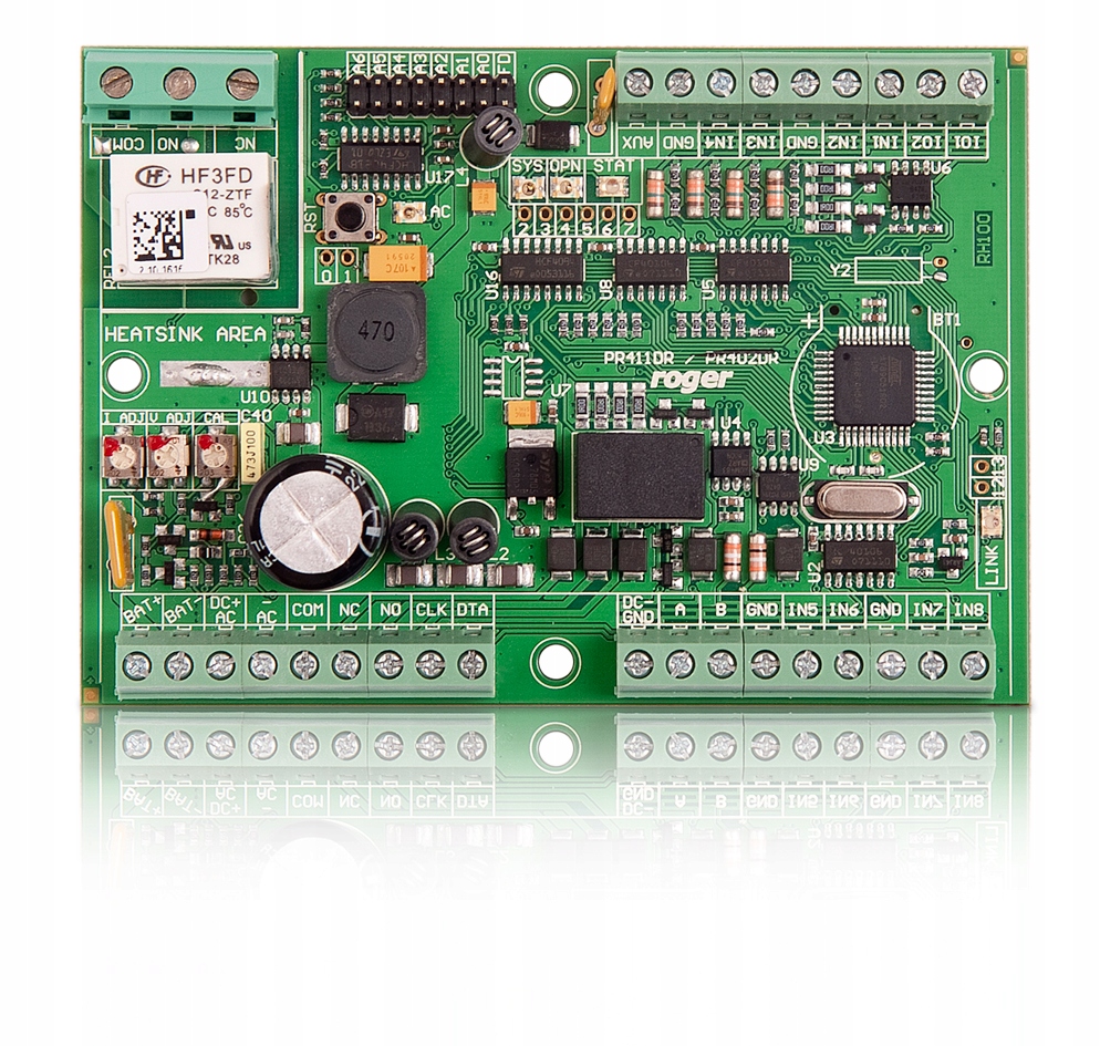 Zasilanie i programowanie kontrolera PR411DR-BRD