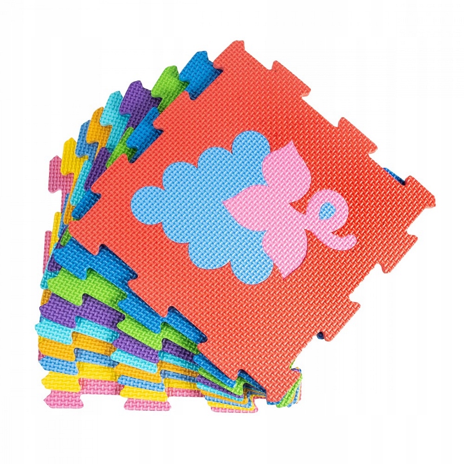 Kolorowe puzzle z miękkiej pianki