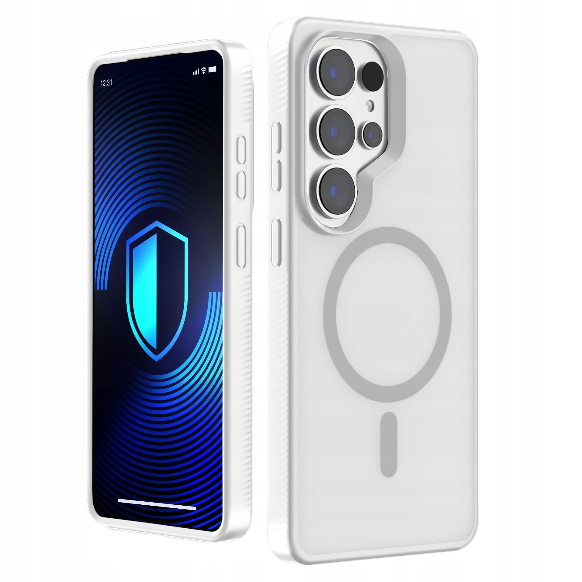 Samsung Galaxy S25 Ultra – Etui 3mk Hardy Hazy MagCase White dla Twojego smartfona