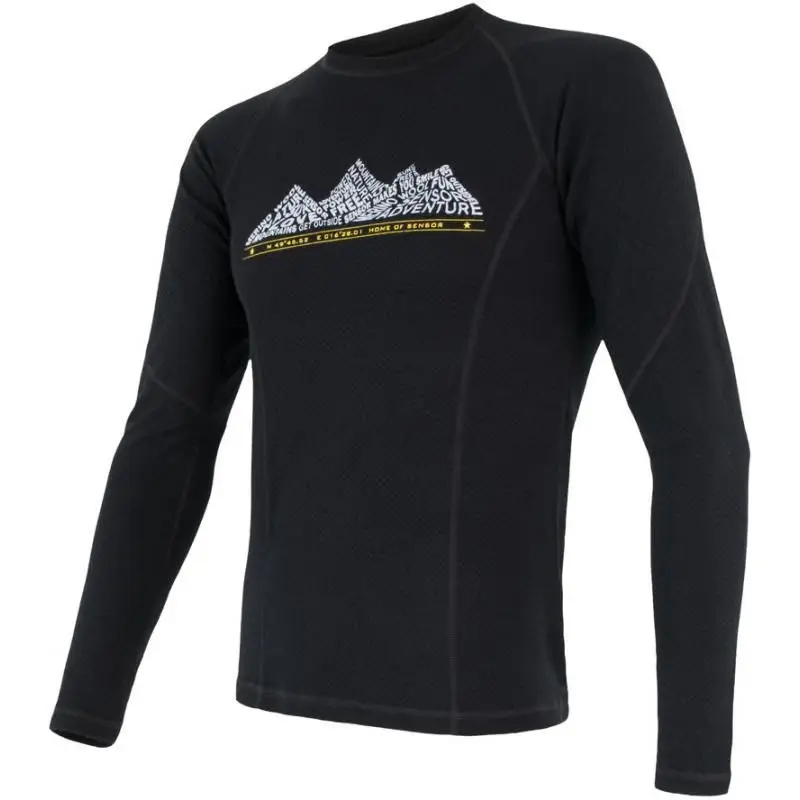 Bluza Sensor Merino DF Tee L/S - Komfort i izolacja w każdej sytuacji