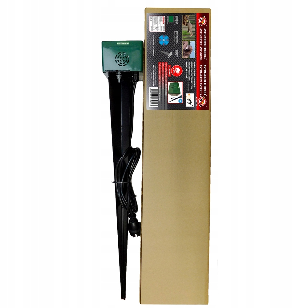 Odstraszacz STRONG Hermetyczny do ogrodu, na taras, parking – Skuteczna ochrona przed gryzoniami