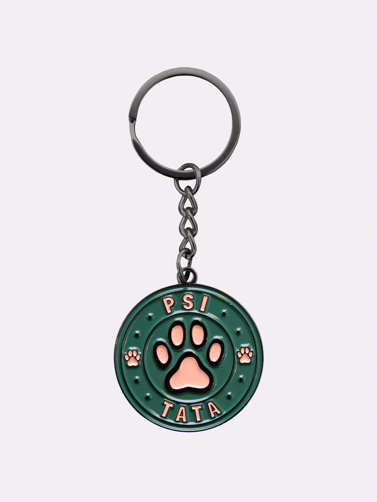 Wymiary i materiały – Średnica 4 cm, metal pokryty emalią