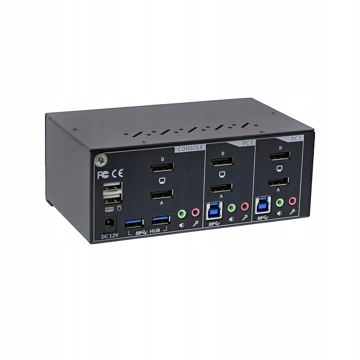 Obsługa dwóch monitorów z portem DisplayPort 1.2