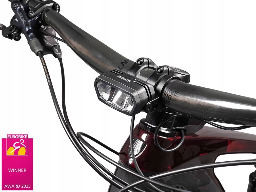 Lampka przednia do e-bike LUPINE SL MiniMax Bosch BES3 – Niezawodne oświetlenie dla Twojego roweru elektrycznego