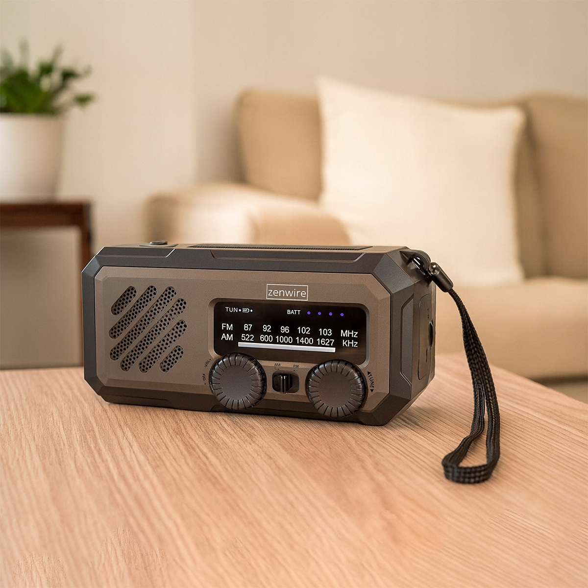 Wszechstronność zasilania – Radio, powerbank i latarka w jednym