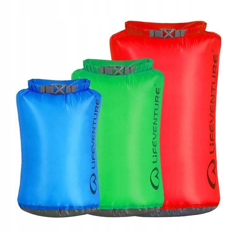 Zestaw wodoszczelnych worków Lifeventure Ultralight Dry Bag – Idealny towarzysz w podróży