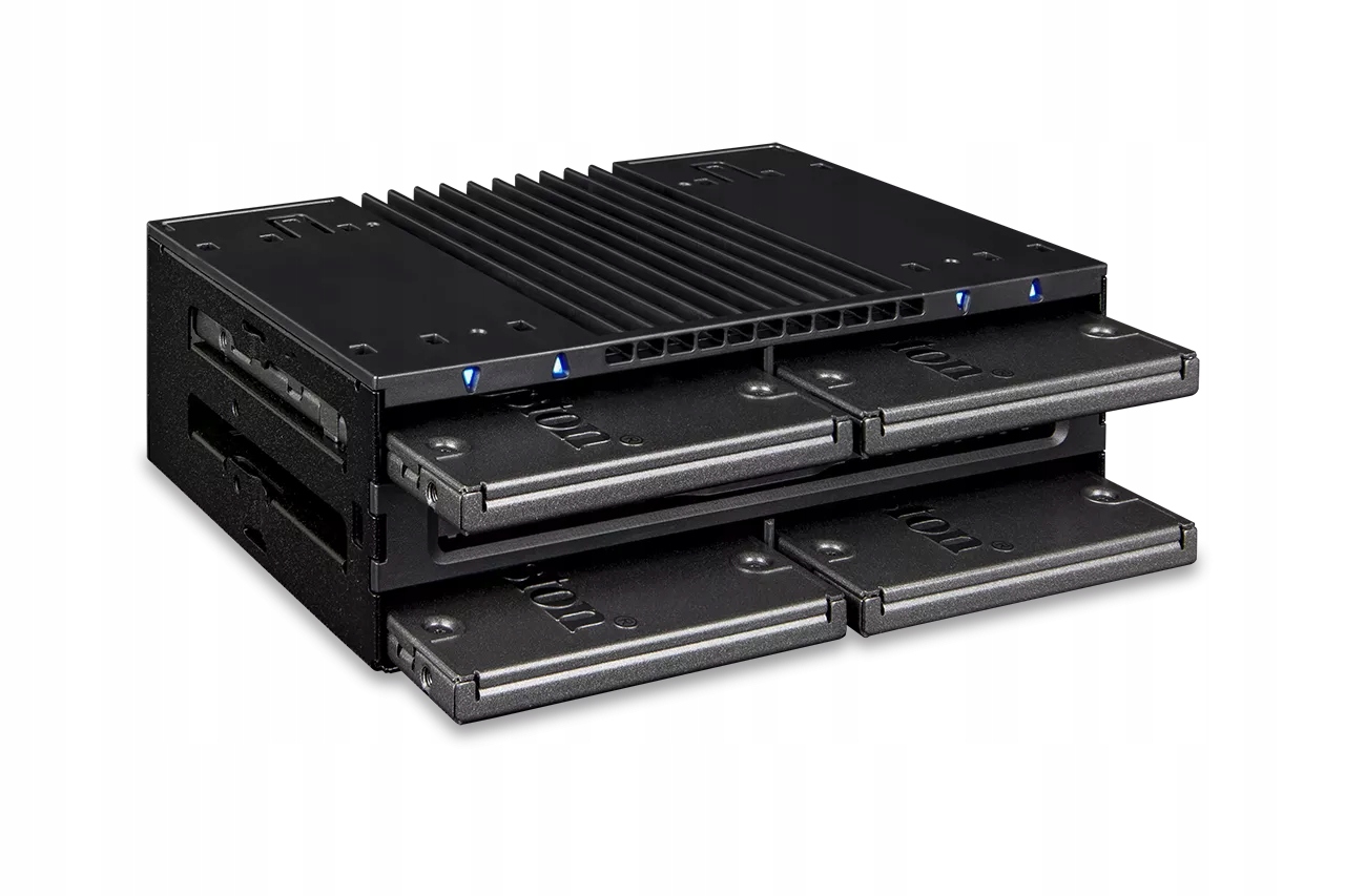 Beztackowa konstrukcja dla łatwej wymiany dysków