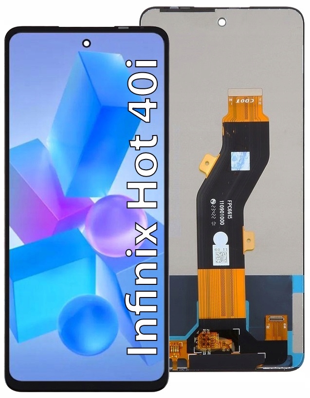 Wyświetlacz Infinix Hot 40i X6528B LCD Ekran – Wysoka jakość obrazu i niezawodność