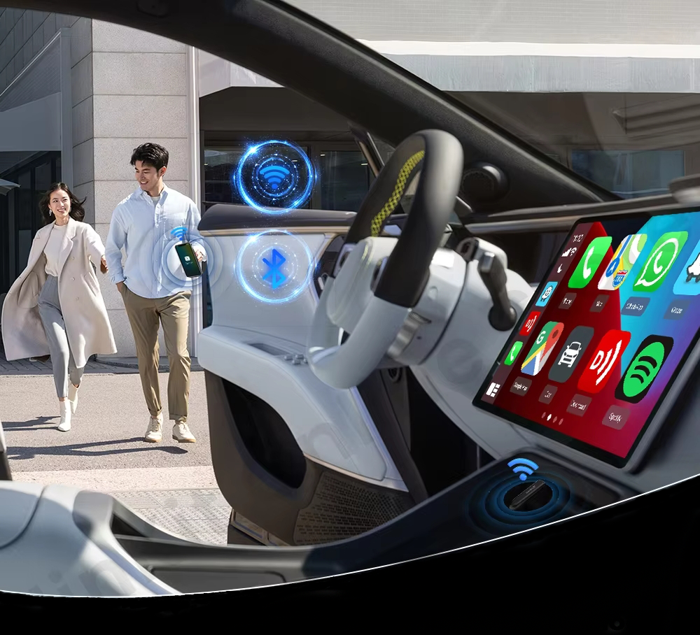 Innowacyjna technologia bezprzewodowego CarPlay
