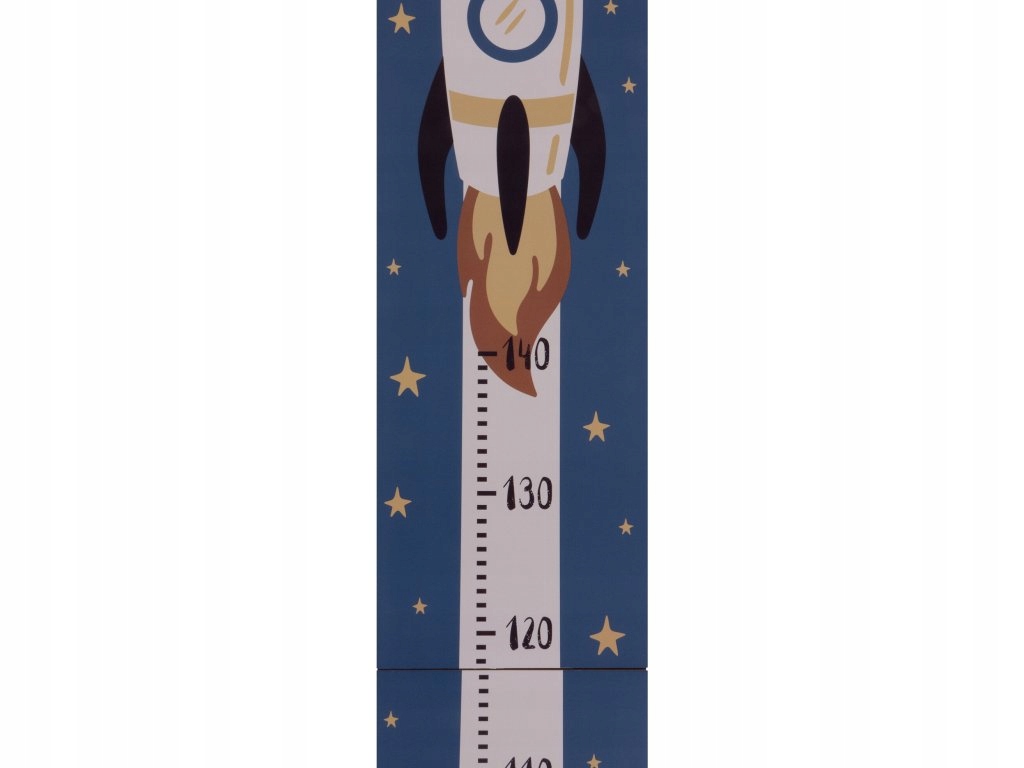Edukacyjna miarka z motywem rakiety – Inspiracja do nauki