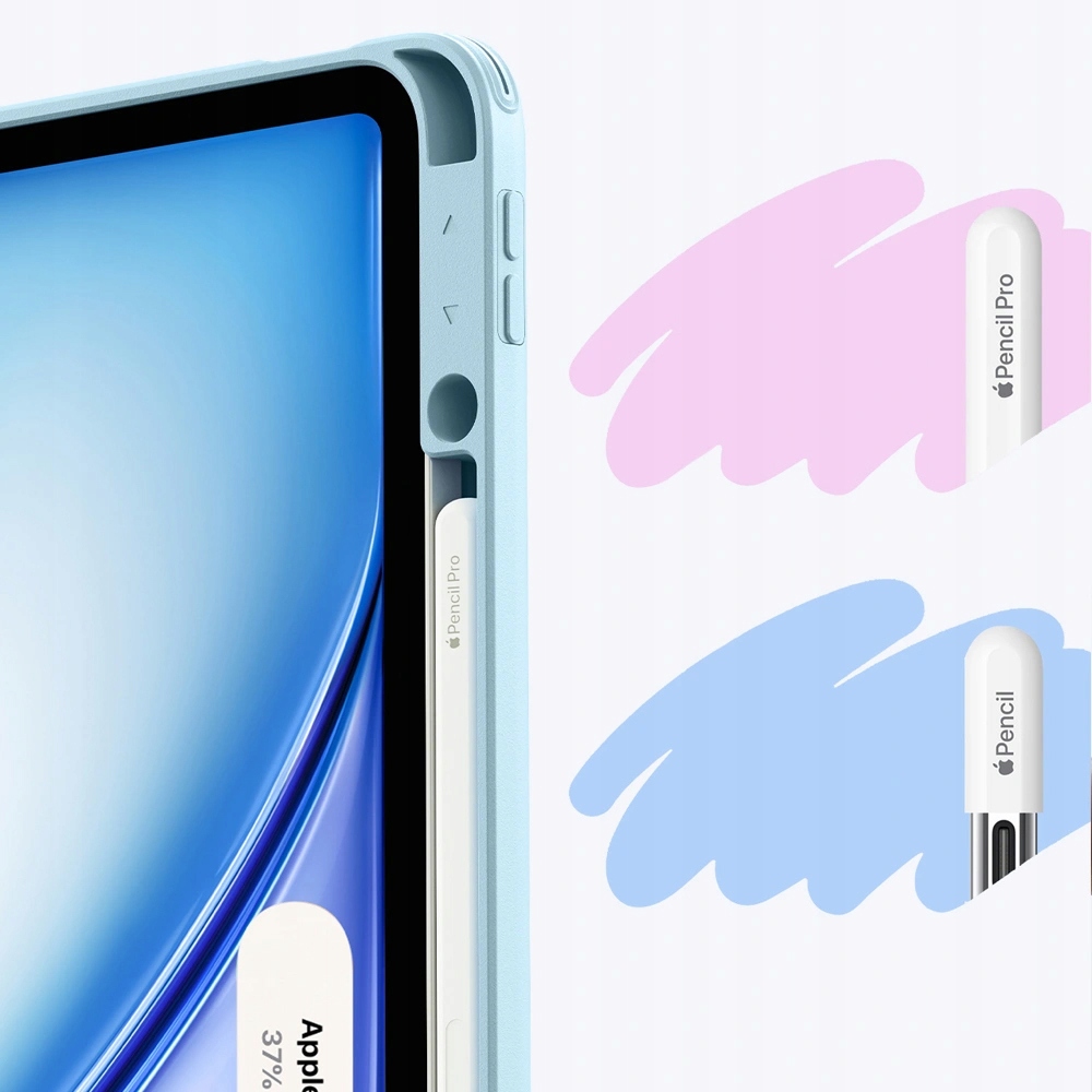 Wbudowany uchwyt na Apple Pencil z ładowaniem magnetycznym