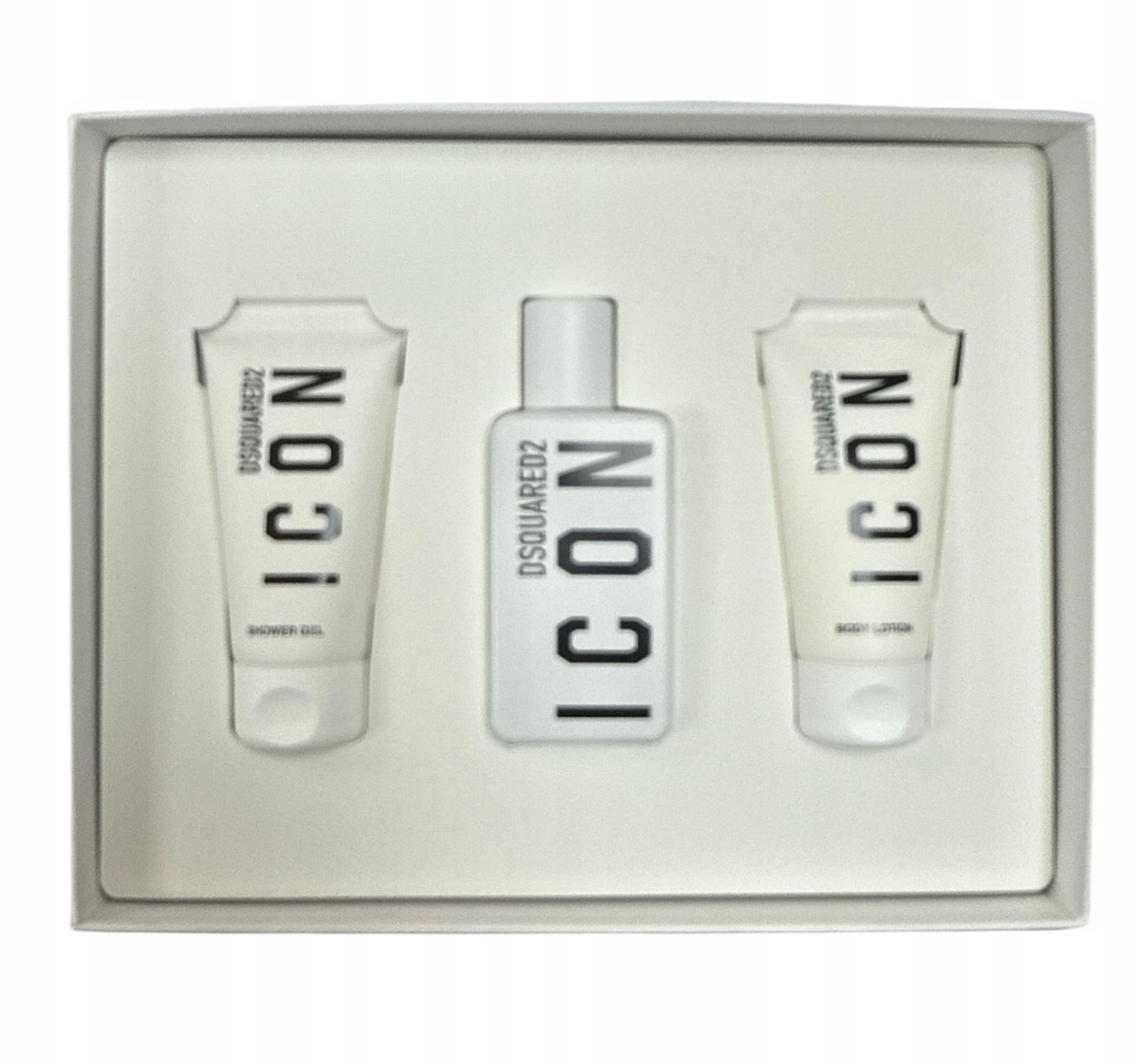 Skład zestawu: Eau de Parfum, żel pod prysznic i balsam