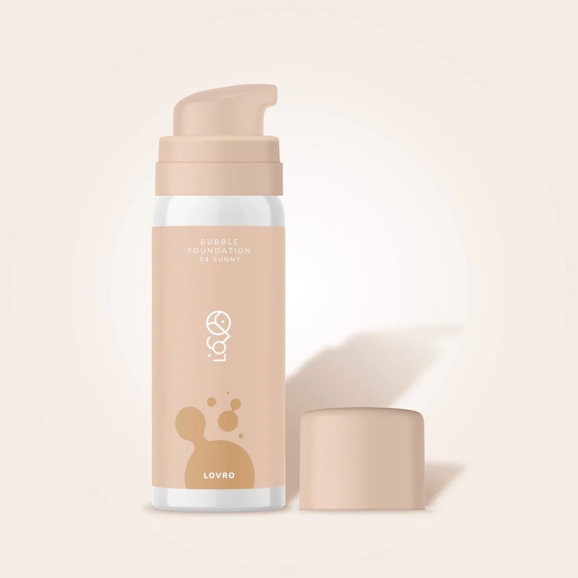 LOVRO Bubble Foundation – Podkład o napowietrzonej formule 04 Sunny
