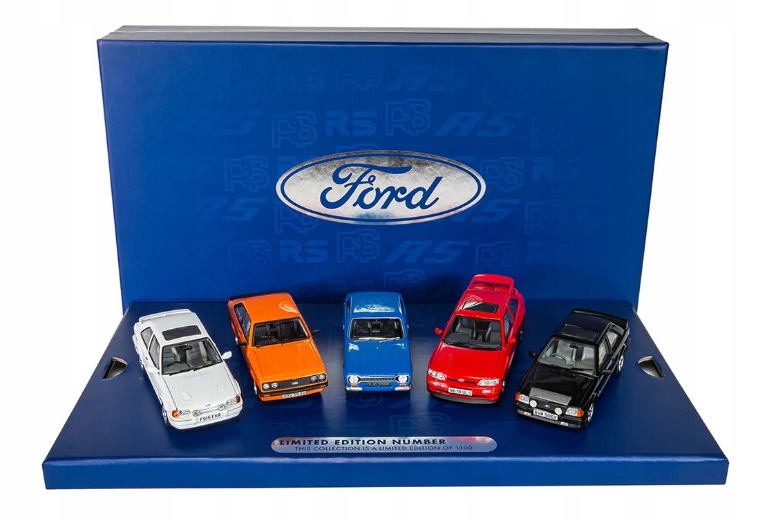 Ultimate Ford Escort RS Collection UNKAT LIMITOWANY ZESTAW KOLEKCJONERSKI – Idealny prezent dla miłośników motoryzacji