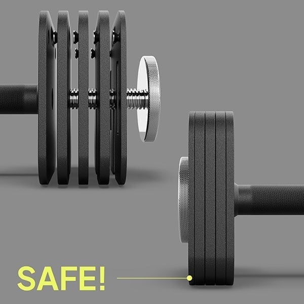 ZIPRO Hantla z regulacja obciążenia 24 kg