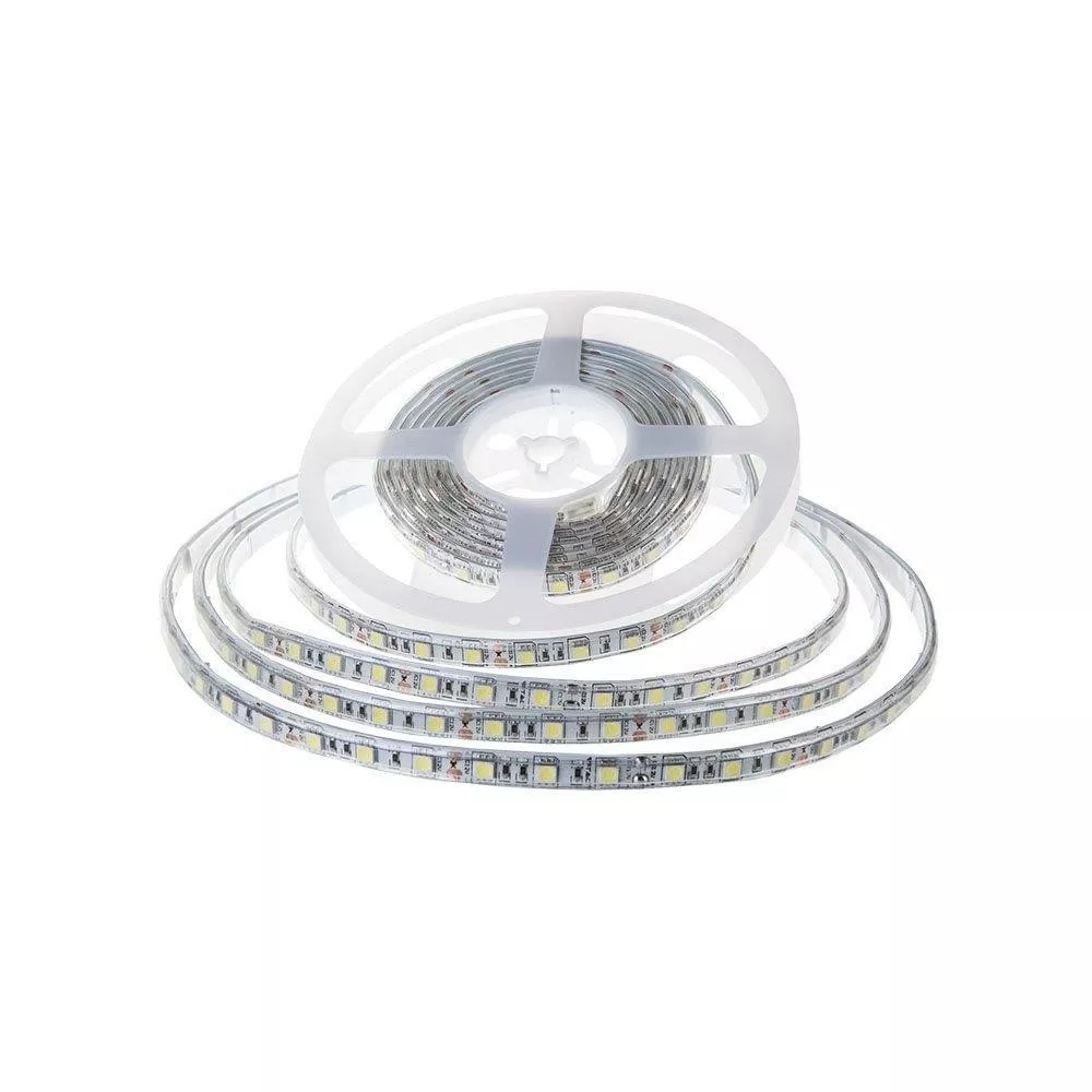 Taśma LED V-TAC SMD5050 300LED IP65 RĘKAW 11W/m VT-5050 – Idealne oświetlenie do biura