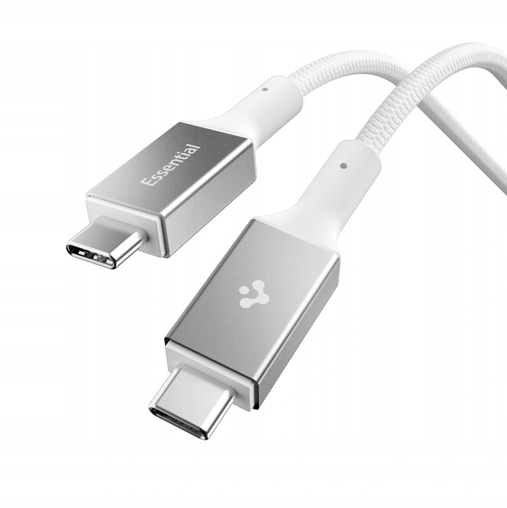 Kabel Spigen EB10015CC Essential USB-C 100W 150cm – Niezawodne połączenie dla Twoich urządzeń