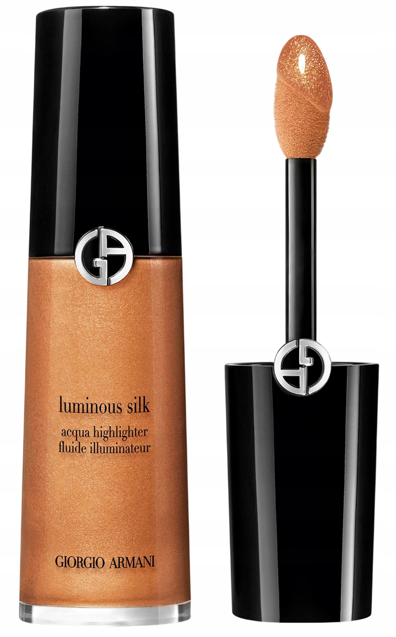 Wodnisty i kremowy rozświetlacz w płynie