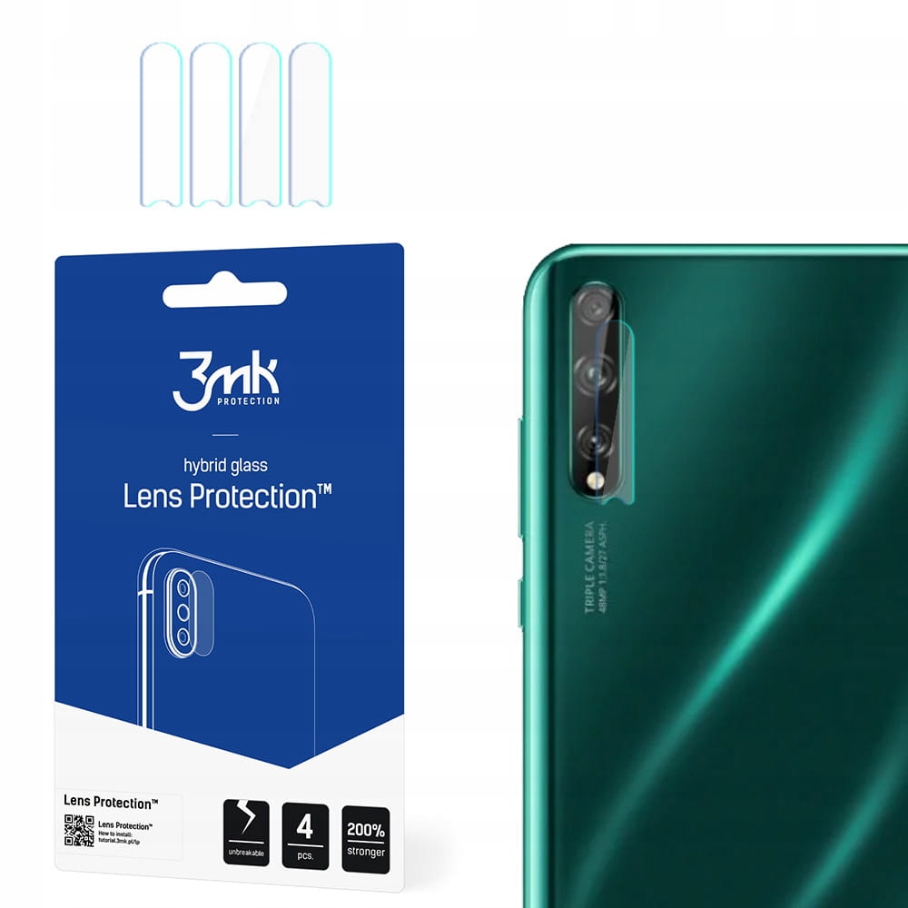 HUAWEI Y8P – Ochrona obiektywu aparatu z 3MK Lens Protection