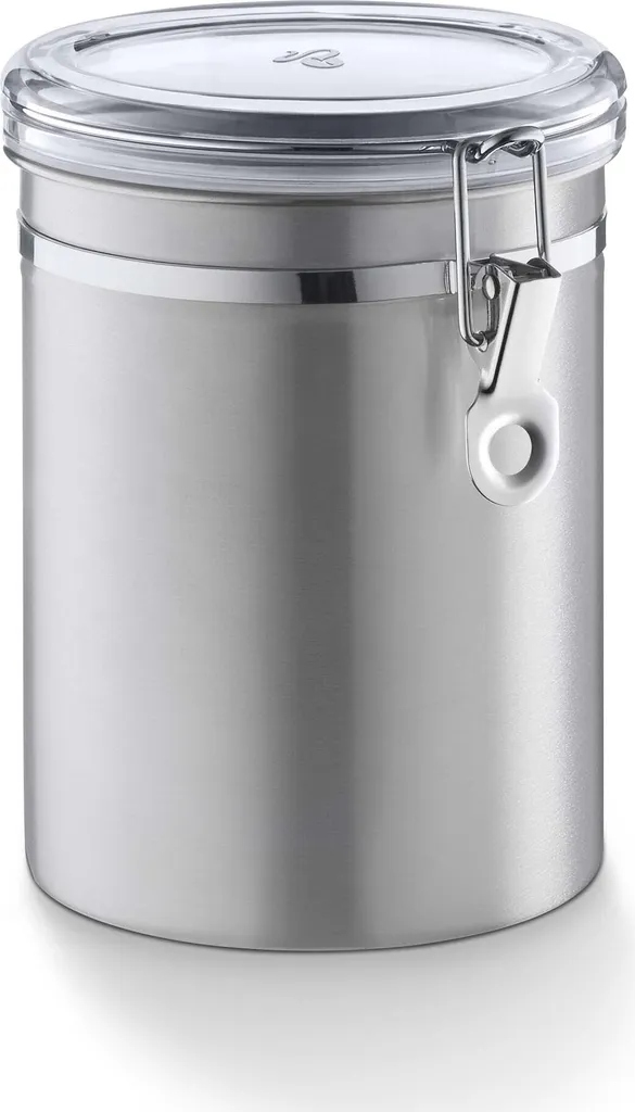 Tchibo Eduscho Davidoff Pojemnik na kawę ze stali nierdzewnej 500g – Idealne przechowywanie dla Twojej kawy