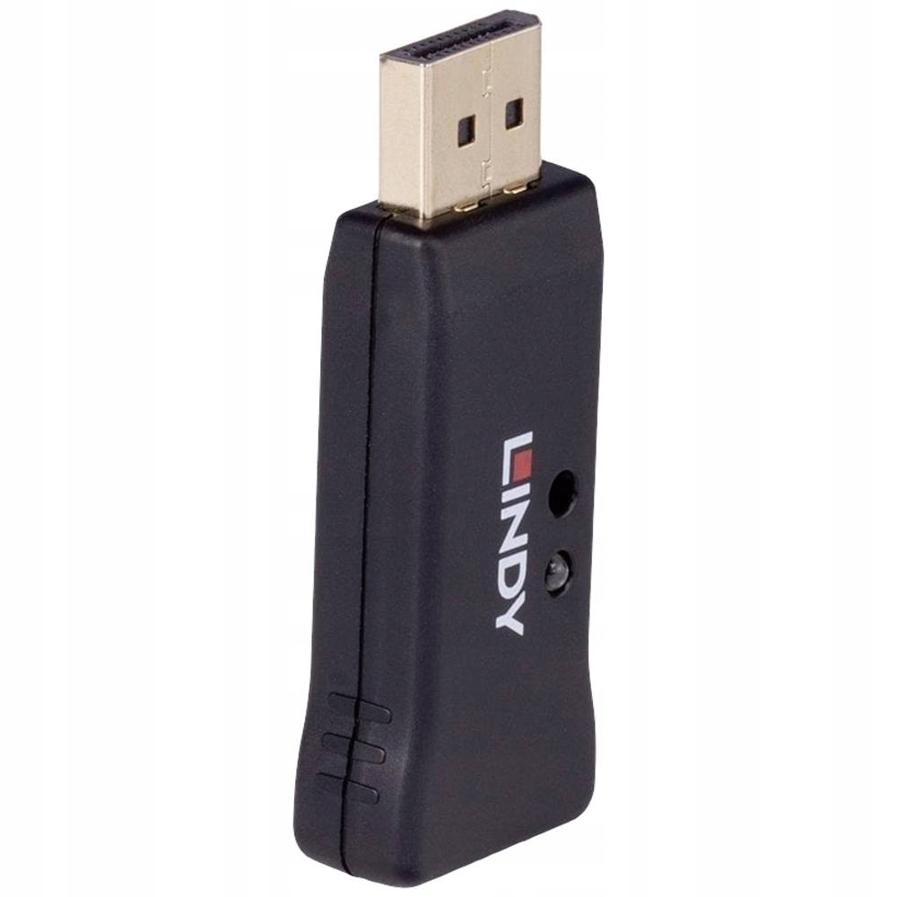 Adapter USB Lindy DisplayPort 1.4 EDID Emulator – Niezawodne rozwiązanie dla systemów AV