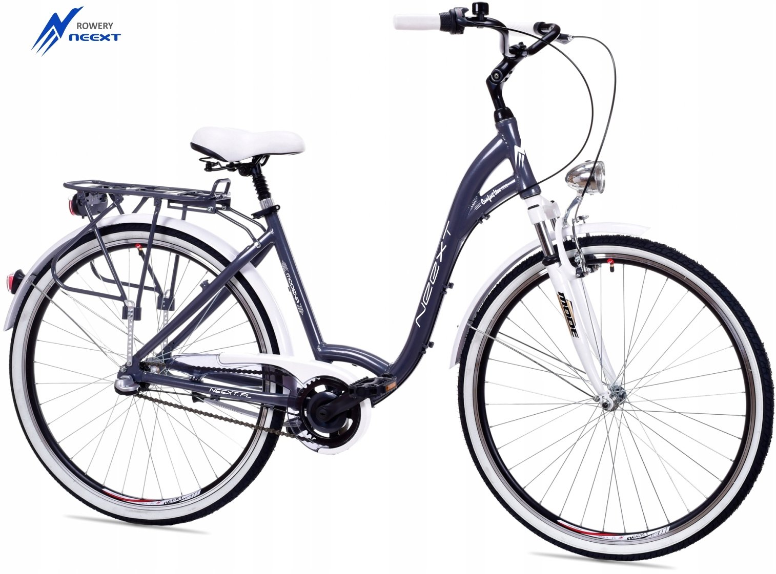 Rower Miejski Damski 28 MODENA 3 Biegi SHIMANO Kolor inny