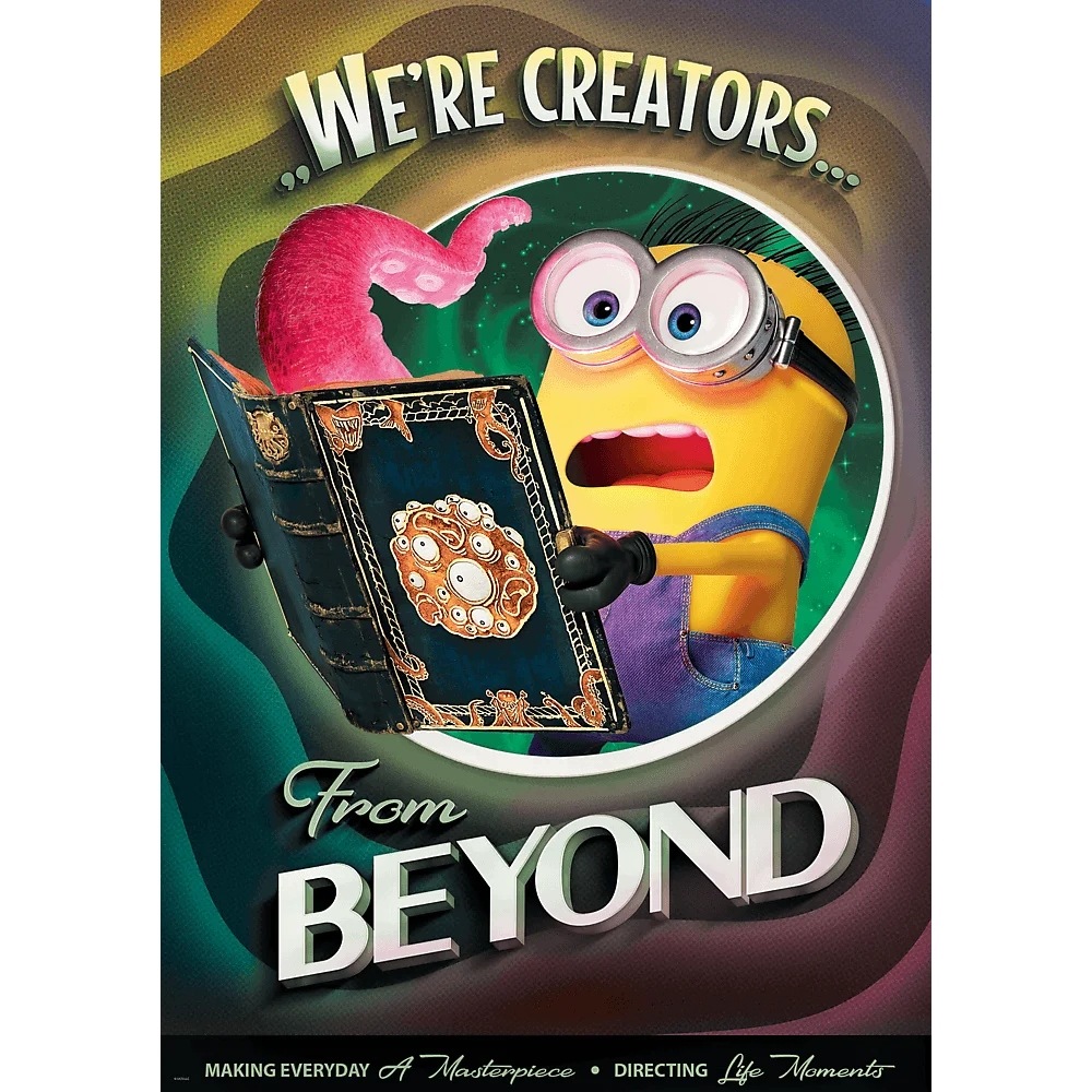Plakat ułatwiający układanie puzzli