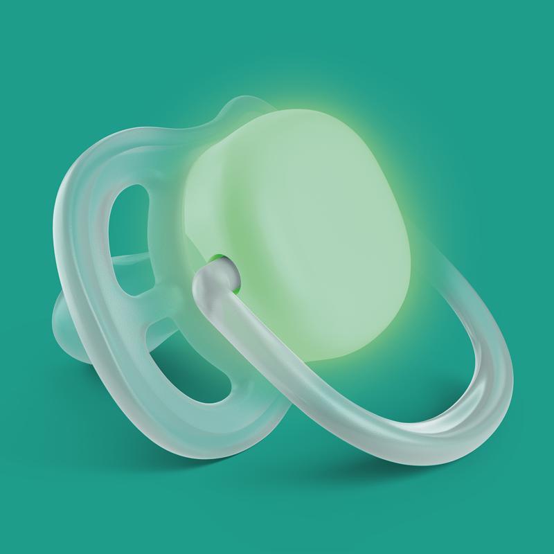 Świecący przycisk ułatwiający odnalezienie w ciemności